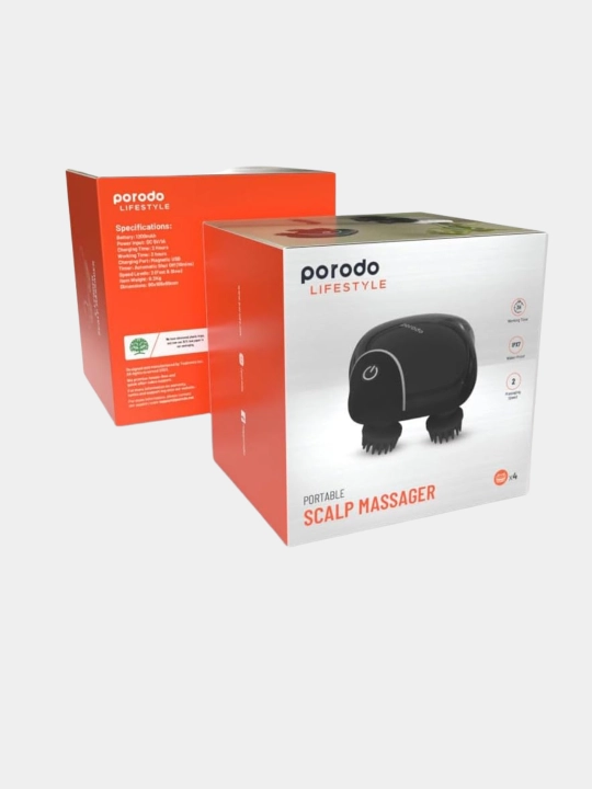 Portativ massaj apparat Porodo, bosh va teri uchun