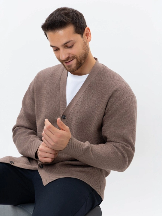 TERRA PRO Erkaklar uchun kalta kardigan AW25CR2-33-22131
