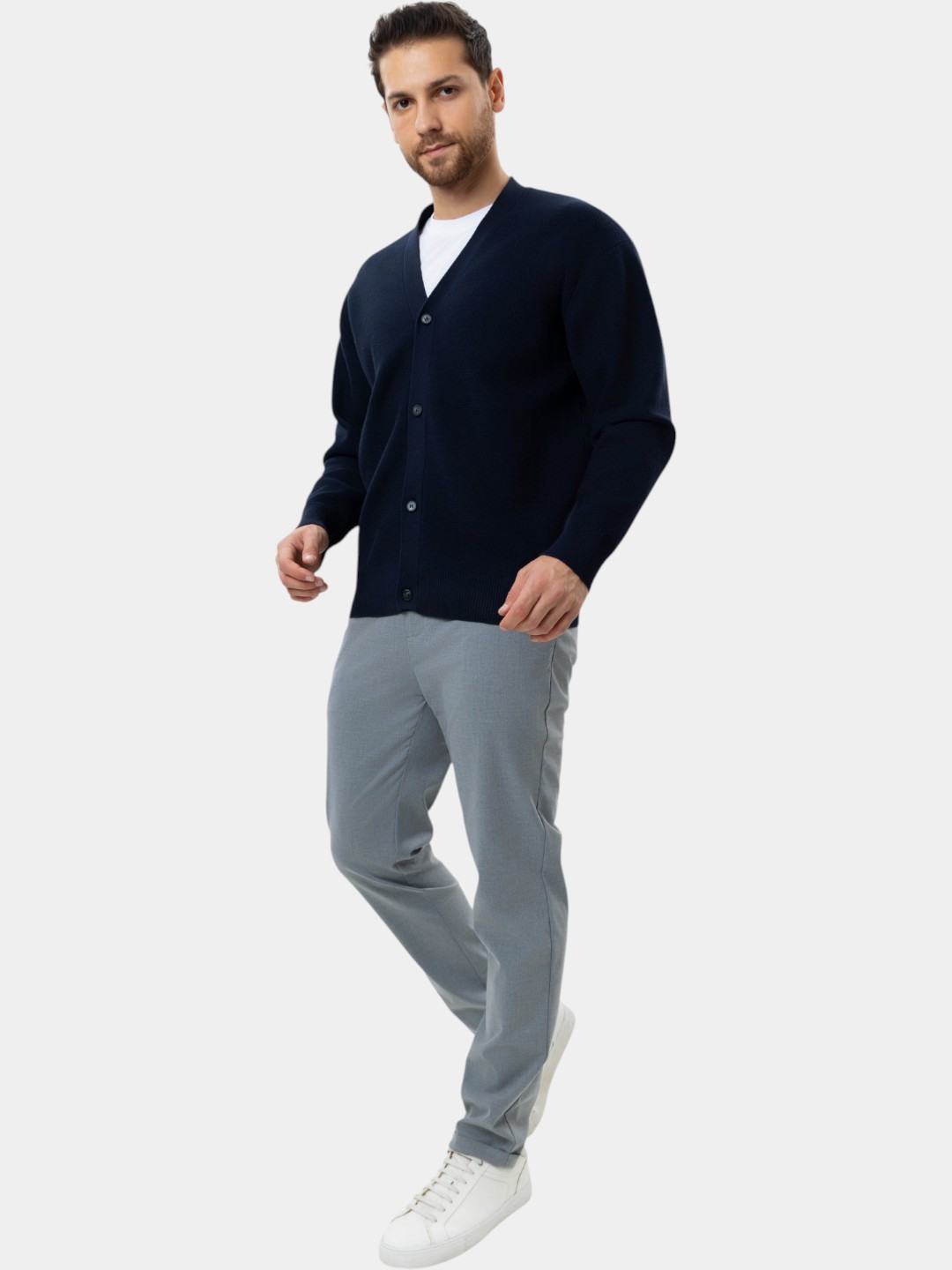 TERRA PRO Erkaklar uchun kalta kardigan AW25CR2-33-22131