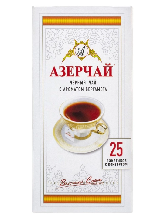 Azerçay bir martalik xushbo'y hidli choy, 50 gr, paketlar bilan