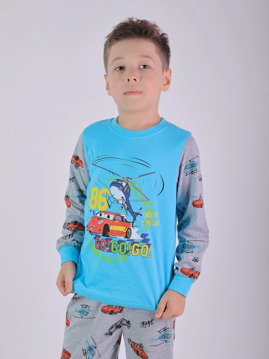 Пижамы для мальчиков 3-7 лет на осень