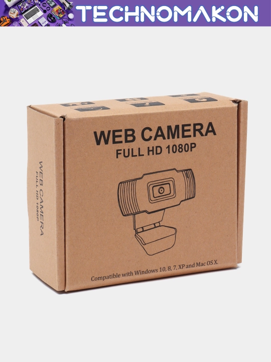 Veb kamera 2K, 2592 * 1944, 5 megapixel, avtofokus, mikrofon