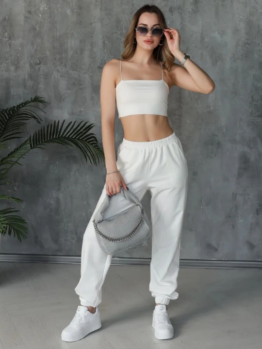 Katta o'lchamli joggers, ayollar shimlari, sport shimlari - 