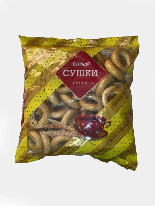 Sushkalar «Timosha» mak bilan, 200 g