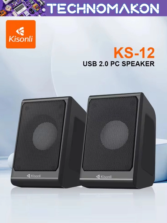 Kompyuter uchun kolonkalar Kisonli KS-12, stereo - 