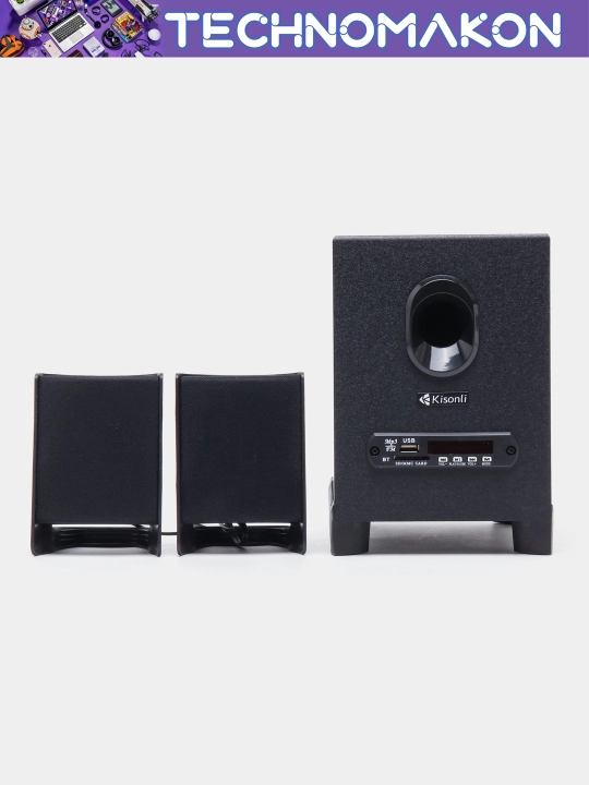 Kомпьютерные колонки Kisonli TM-6000U, Bluetooth