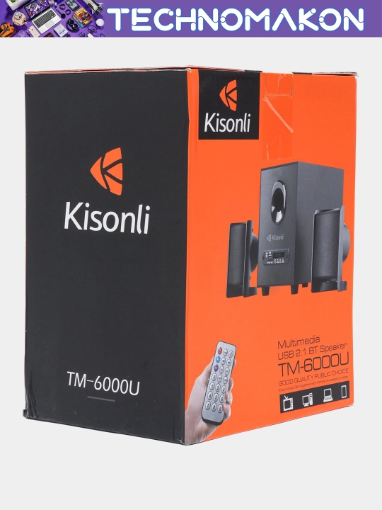Kомпьютерные колонки Kisonli TM-6000U, Bluetooth