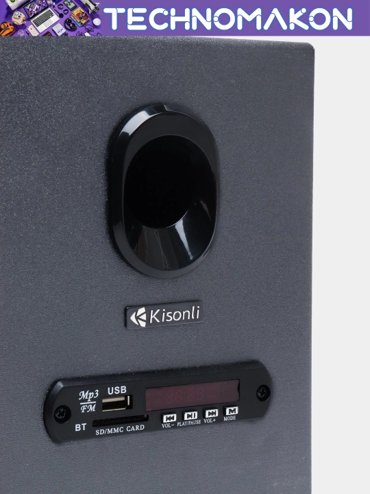 Kомпьютерные колонки Kisonli TM-6000U, Bluetooth
