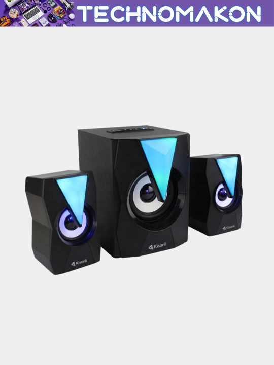 Kомпьютерные колонки Kisonli TM-4000U, Bluetooth, RGB