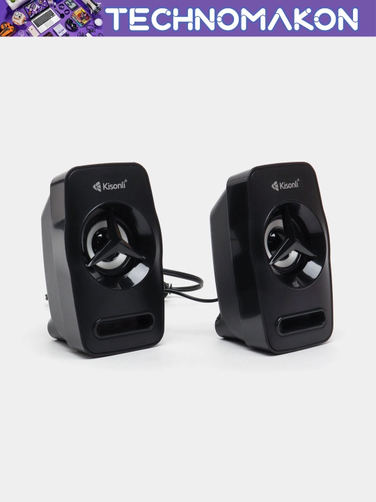 Kомпьютерные колонки Kisonli L3030, RGB, стерео колонка