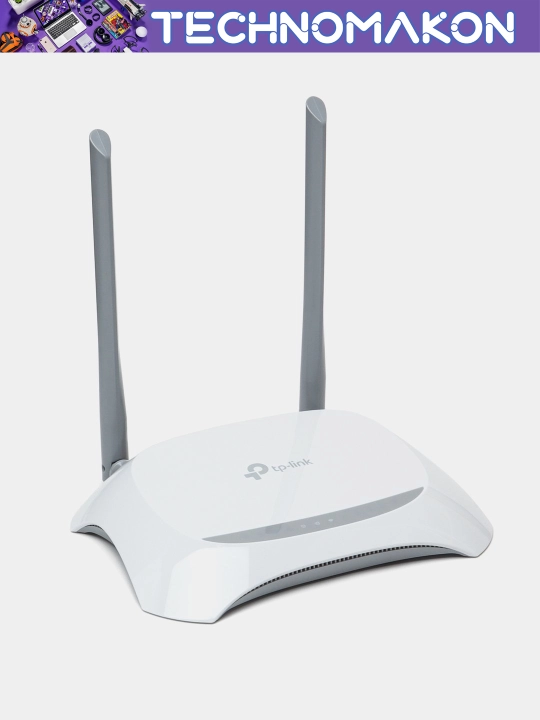 Wi-Fi Роутер TP-Link, TL-WR840N, оптика, 2 антенны