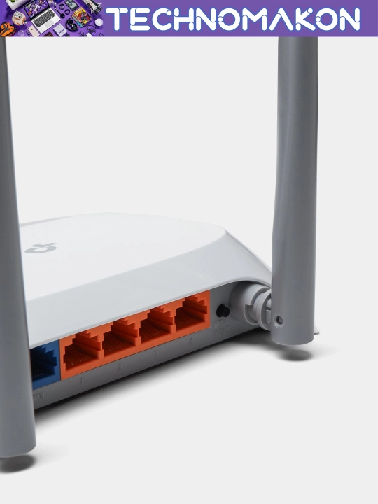 Wi-Fi Роутер TP-Link, TL-WR840N, оптика, 2 антенны