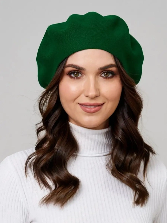 Ayollar bosh kiyim – beret shapka, shapkalar qizlar uchun, qishki shapka va shlyapa