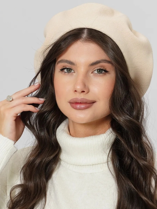 Ayollar bosh kiyim – beret shapka, shapkalar qizlar uchun, qishki shapka va shlyapa