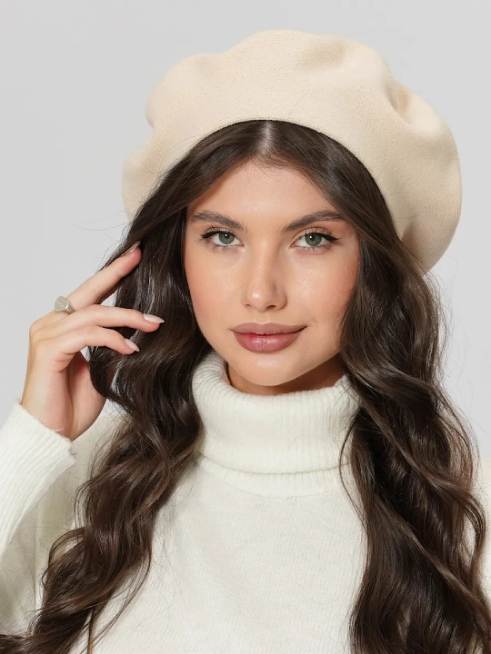 Ayollar bosh kiyim – beret shapka, shapkalar qizlar uchun, qishki shapka va shlyapa