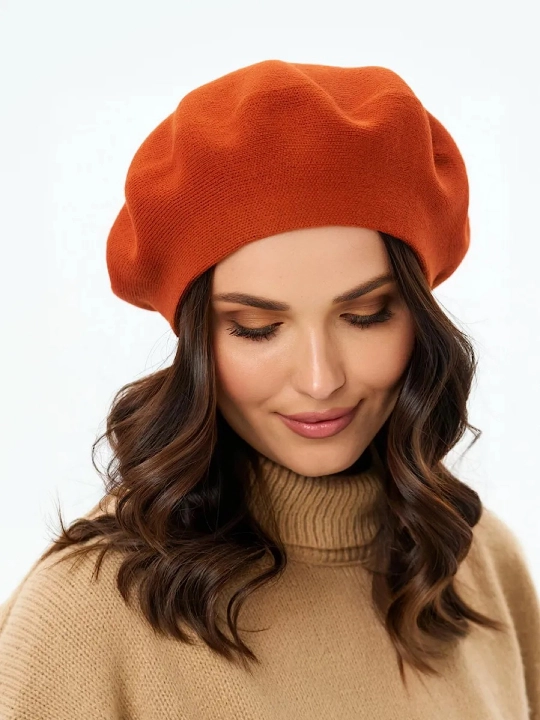 Ayollar bosh kiyim – beret shapka, shapkalar qizlar uchun, qishki shapka va shlyapa