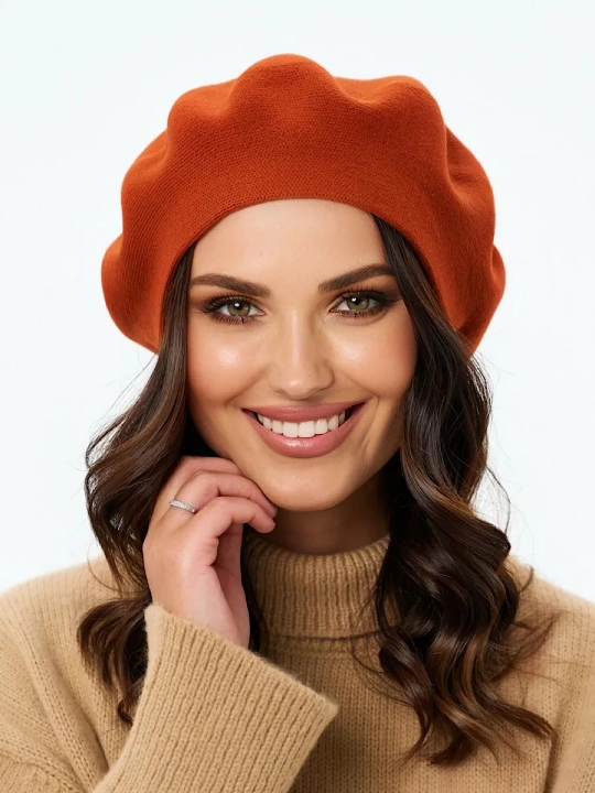 Ayollar bosh kiyim – beret shapka, shapkalar qizlar uchun, qishki shapka va shlyapa
