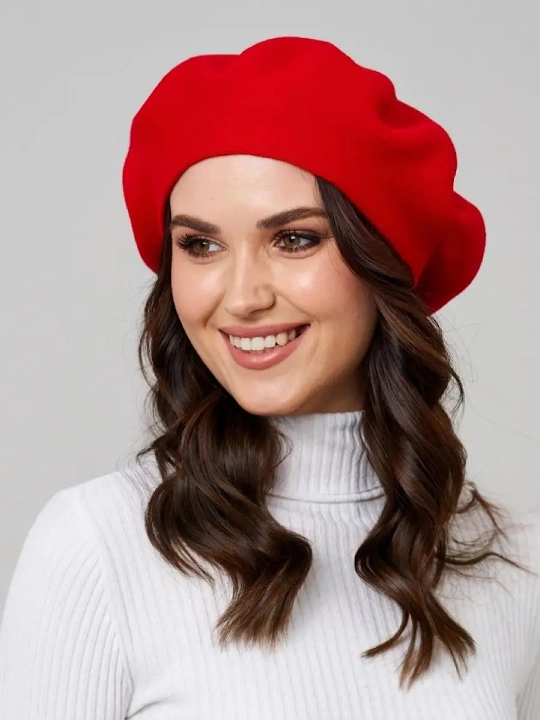 Ayollar bosh kiyim – beret shapka, shapkalar qizlar uchun, qishki shapka va shlyapa
