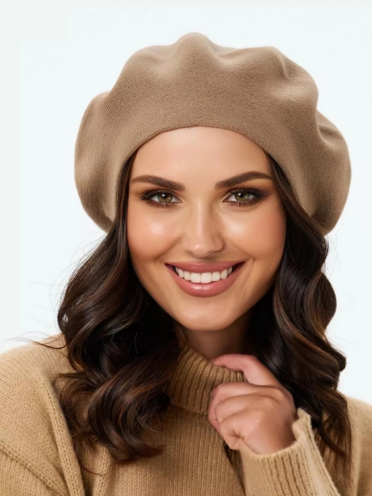 Ayollar bosh kiyim – beret shapka, shapkalar qizlar uchun, qishki shapka va shlyapa