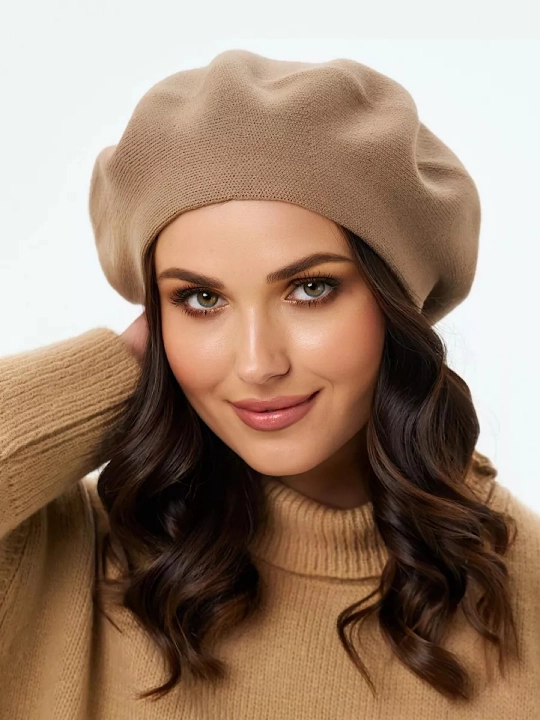 Ayollar bosh kiyim – beret shapka, shapkalar qizlar uchun, qishki shapka va shlyapa
