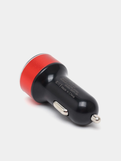 Avtomobil zaryadlash qurilmasi, telefon uchun, 2 USB, QC3.0, tez zaryadlash, 2.4A - 