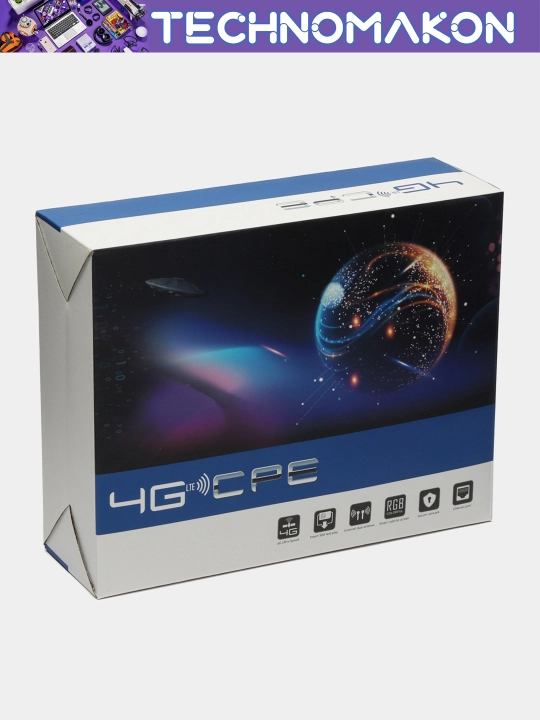 Wi-Fi роутер, модем 4G CPE-903B, со слотом для SIM-карты, 4-х антенный с аккумулятором