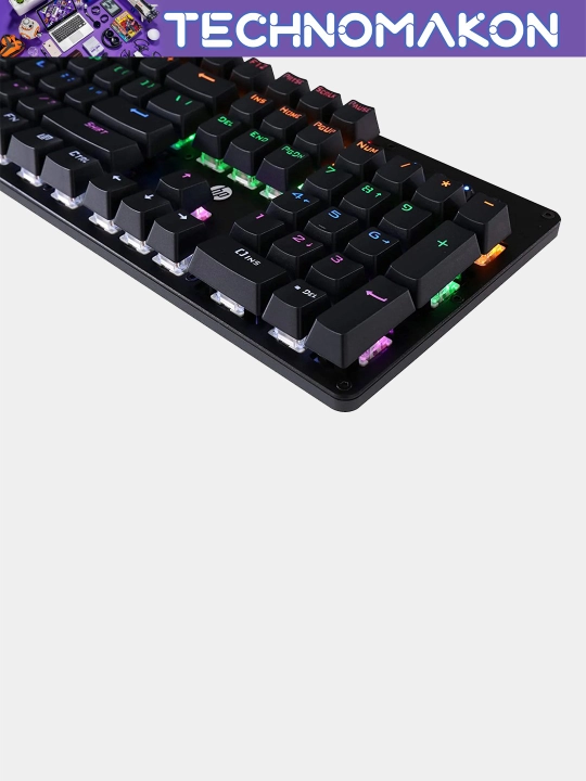 O'yinlar uchun mexanik klaviatura HP GK100F