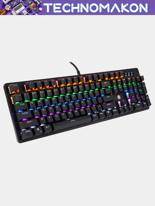 O'yinlar uchun mexanik klaviatura HP GK100F