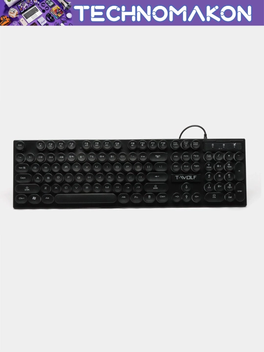 O'yin klaviatura va sichqonchasi T-Wolf TF270 led chiroqli