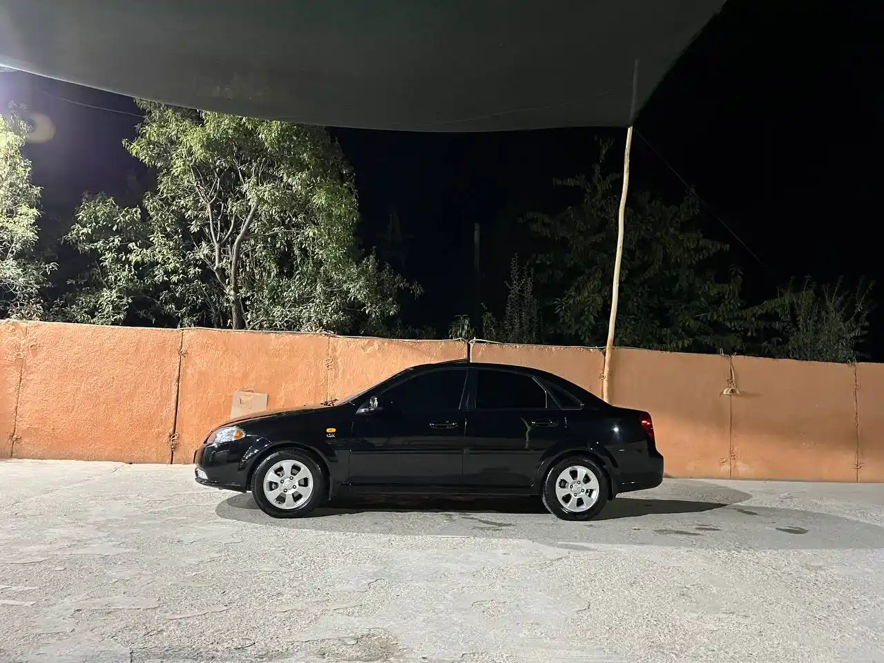 Дверные стойки для Lacetti Gentra, Black Piano