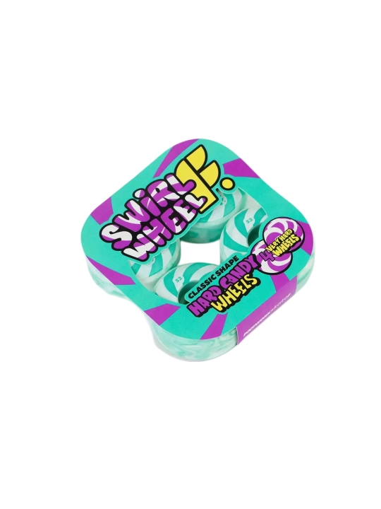 Futwork Swirl Mint 99A Classic Shape skeytbord g‘ildiraklar to‘plami (4 dona)