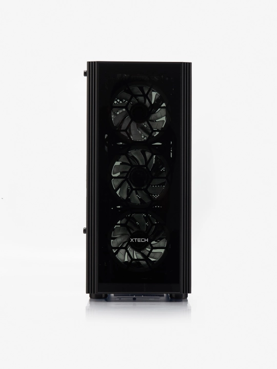 Корпус для ПК, игровой, с 3-4 вентиляторами, RGB, ATX