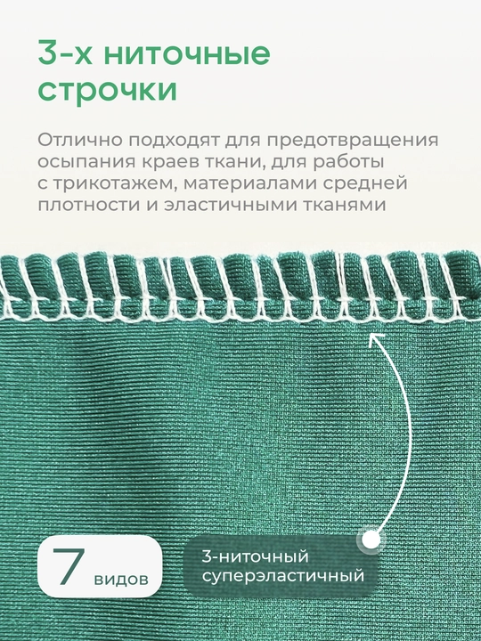 Оверлок Chayka wave 007 