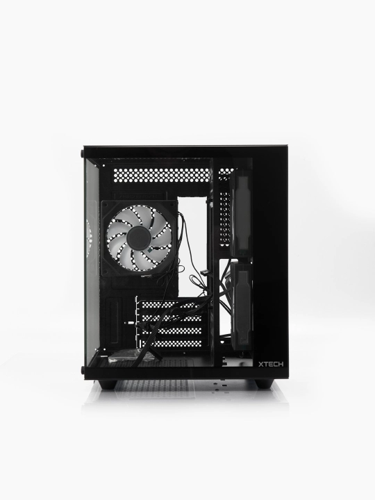 Kompyuter korpusi, o‘yin uchun, 3-4 ta ventilyator, RGB, ATX