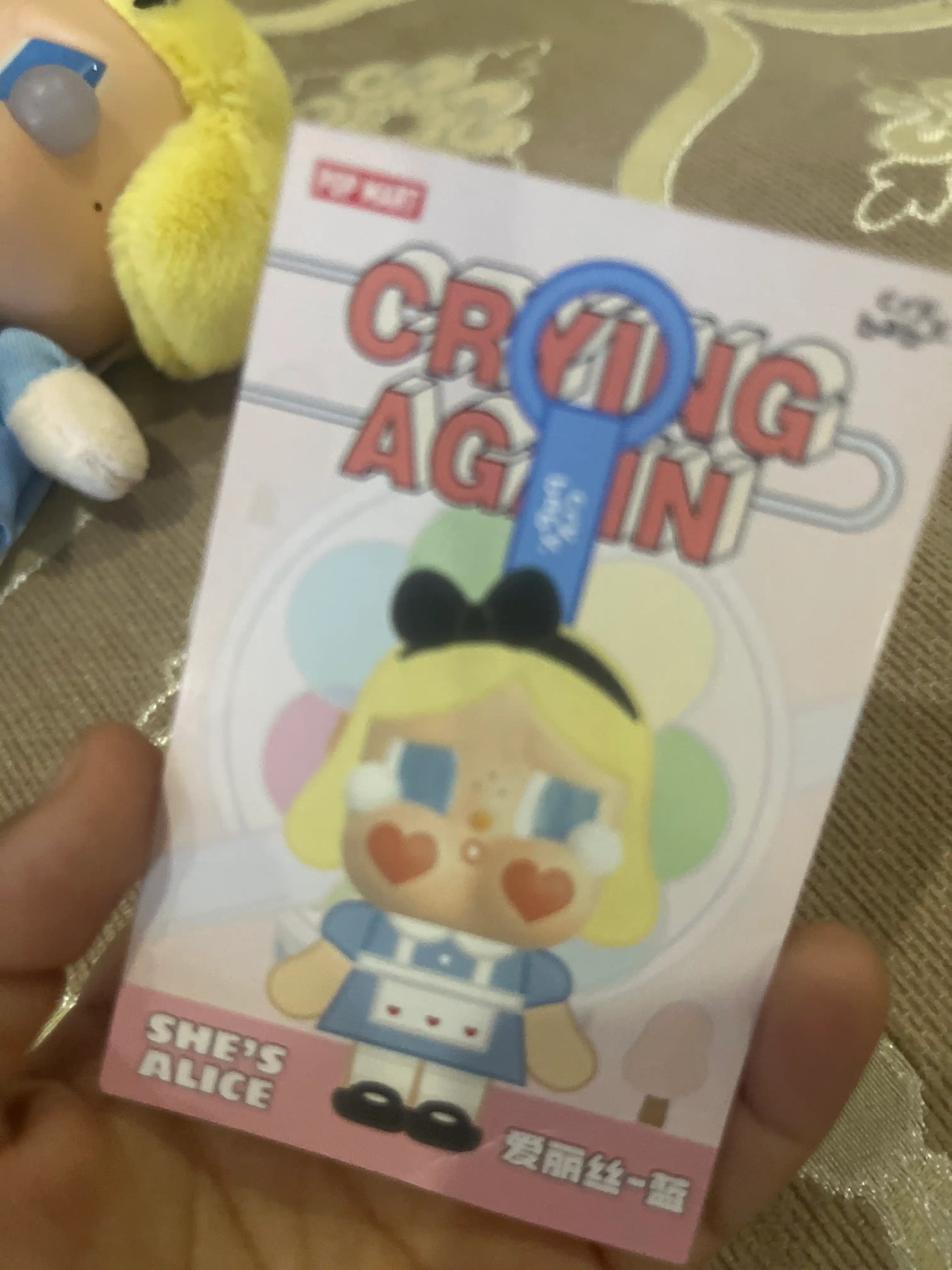 CRYBABY Ko‘zyoshi to‘kayotgan kolleksion qo‘g‘irchoq, kutilmagan qutida