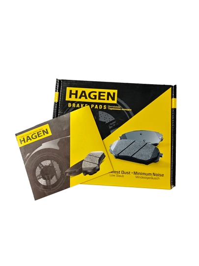 HAGEN передние тормозная колодки Spark/Nexia/Lacetti/Cobalt/Equinox/Orlando/Traсker — UHUD033-HAGEN-LACGENT