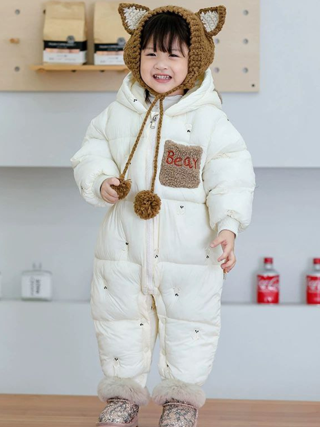 2 yoshli bola uchun toldirilgan kombinezon uchun toliq olchamli naqsh.