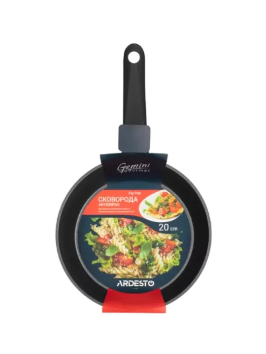 ARDESTO Gemini Gourmet Aosta yopishqoqlikka qarshi tova,20-22-24-26-28sm, alyuminiy
