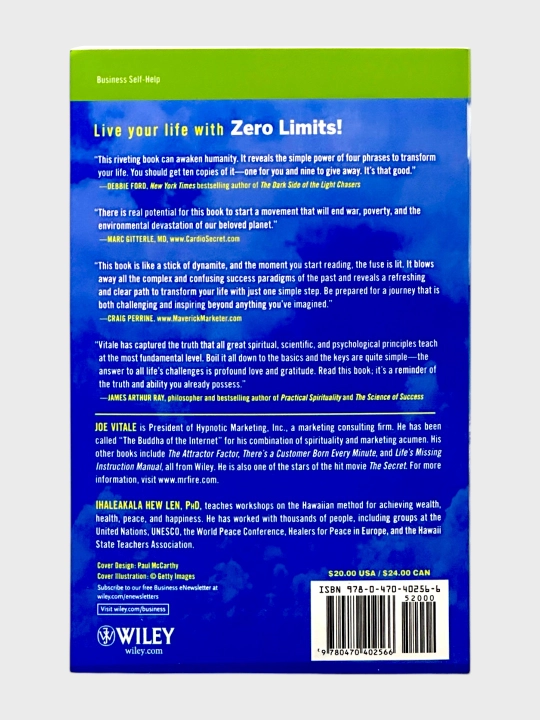 Zero limits, Joe Vitale
