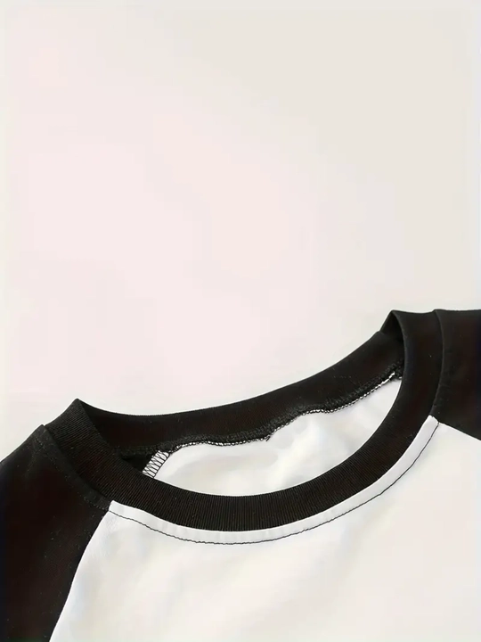 Ayollar uzun yengli longslivi, printli, oversize, bahor, yoz, kuz va qish uchun
