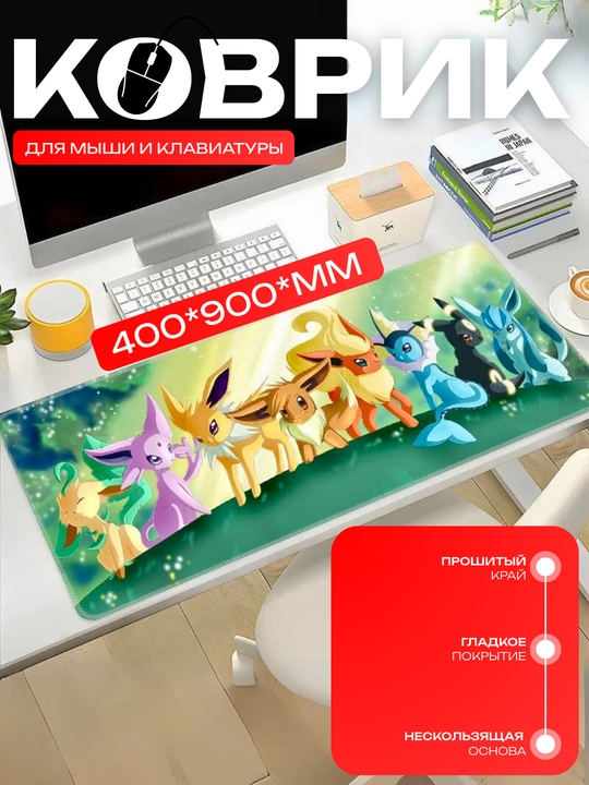 Sichqoncha va klaviatura uchun rasmli gilamcha - 14 ta variant! - 