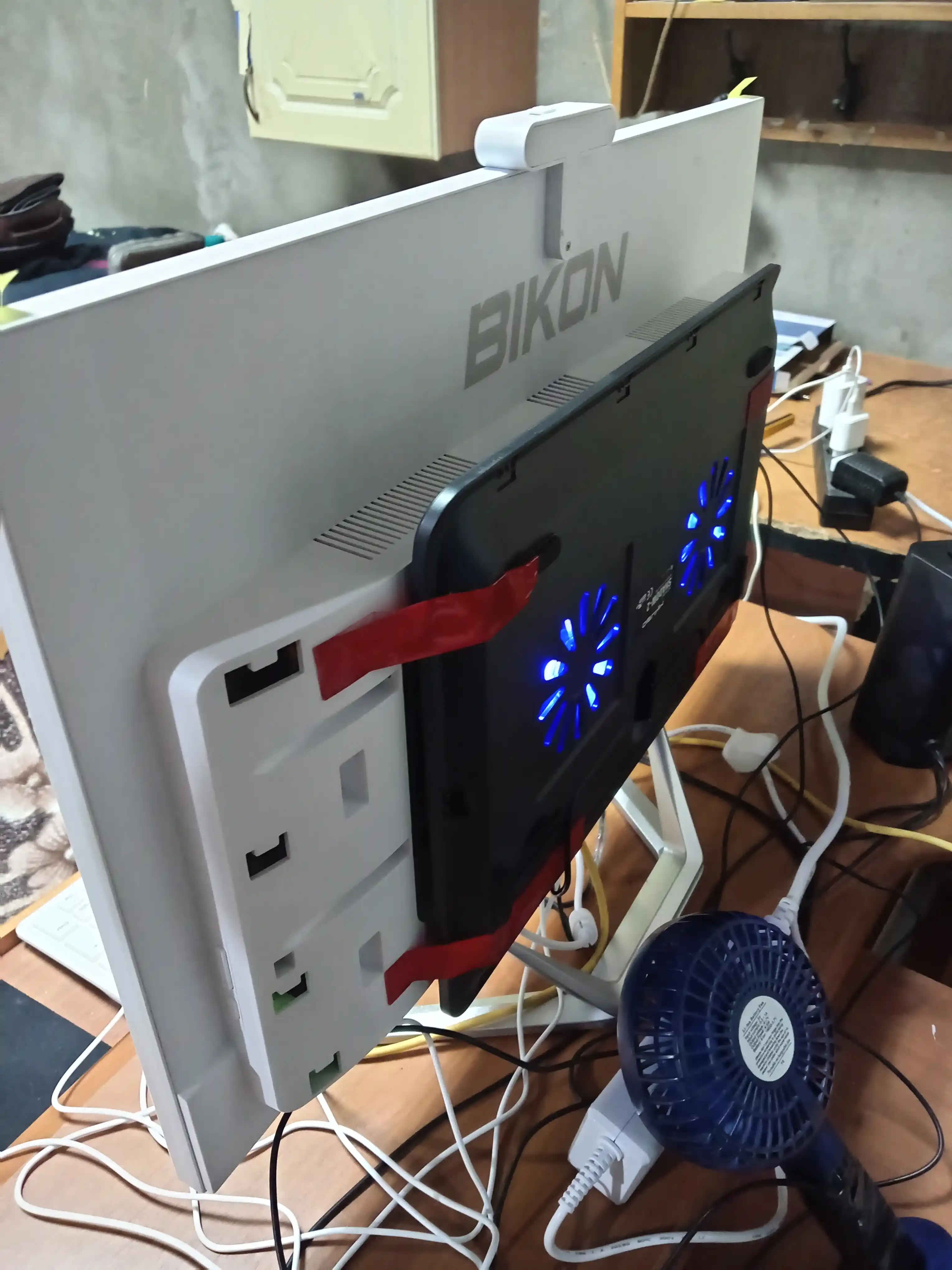 MIKUSO SHIRON-2 NCP-064 Noutbuk Sovutgichi, noutbuk uchun kuller, USB