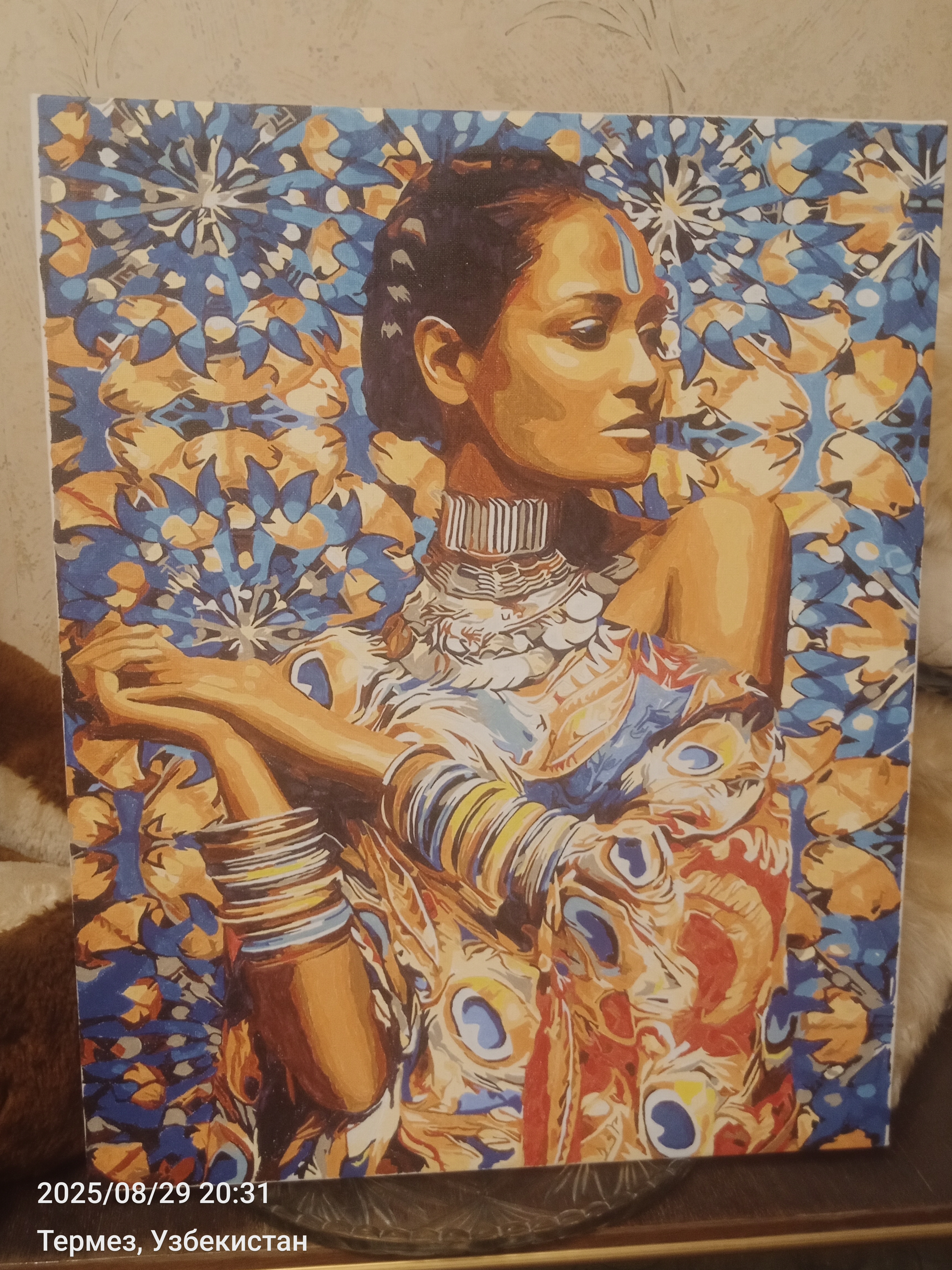 Raqamlar bo'yicha rasm Skystore "Odamlar", asosli ramkaga tortilgan, 40 * 50 sm