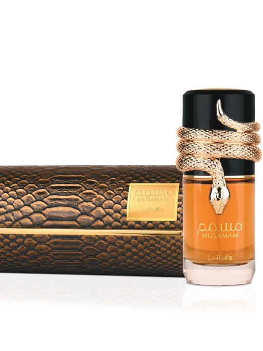 Parfyumlangan suv Lattafa Musamam, uniseks, BAA, 100 ml