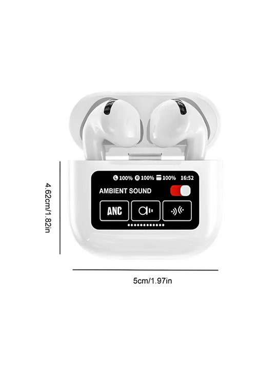 Sensorli displeyli TWS simsiz quloqchinlar (naushnik) Bluetooth 5.4iPhone va Android uchun