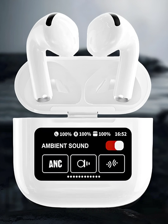 Sensorli displeyli TWS simsiz quloqchinlar (naushnik) Bluetooth 5.4iPhone va Android uchun