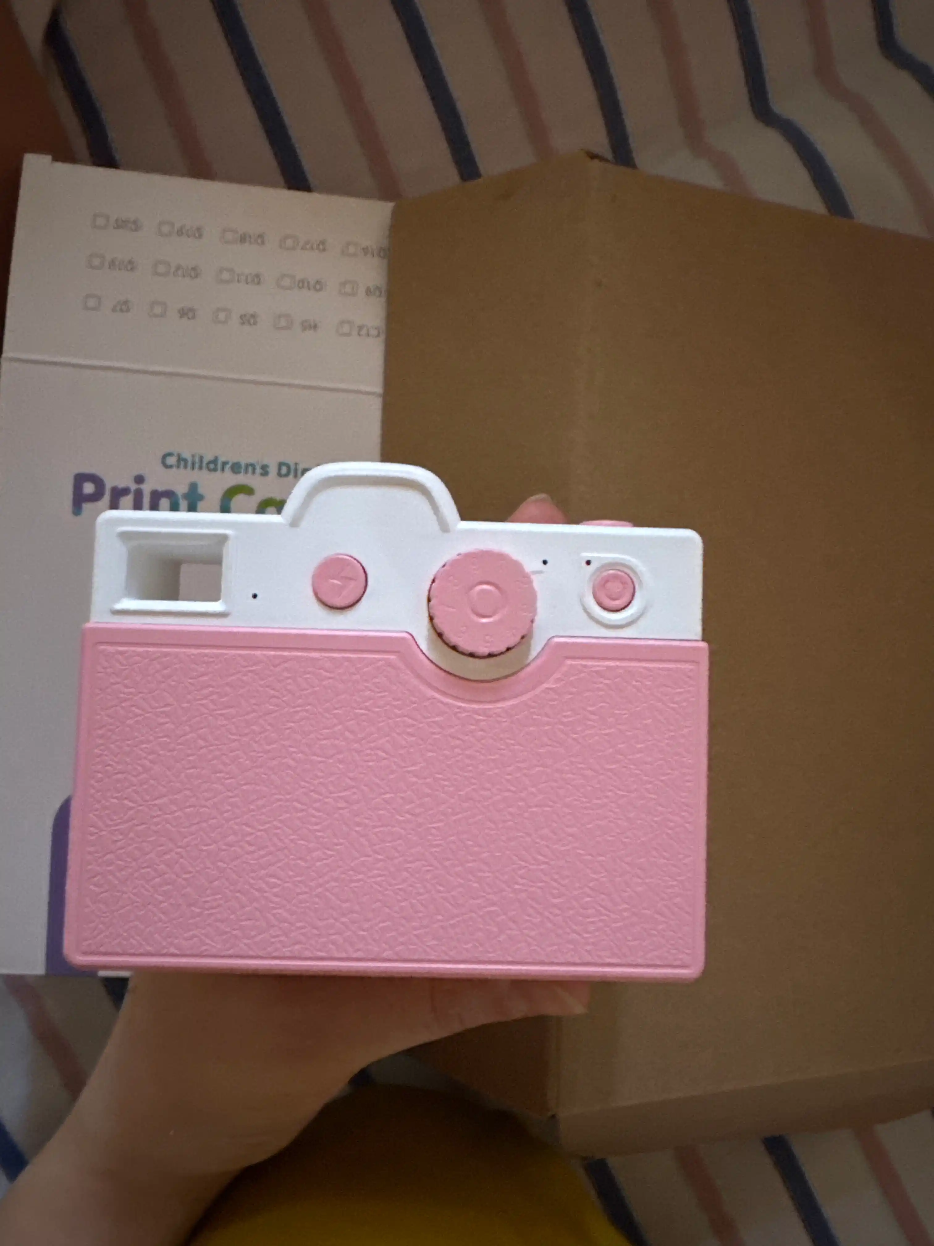 Bolalar mini printeri, tezkor chop etish imkonini beruvchi fotoapparat, foto printer