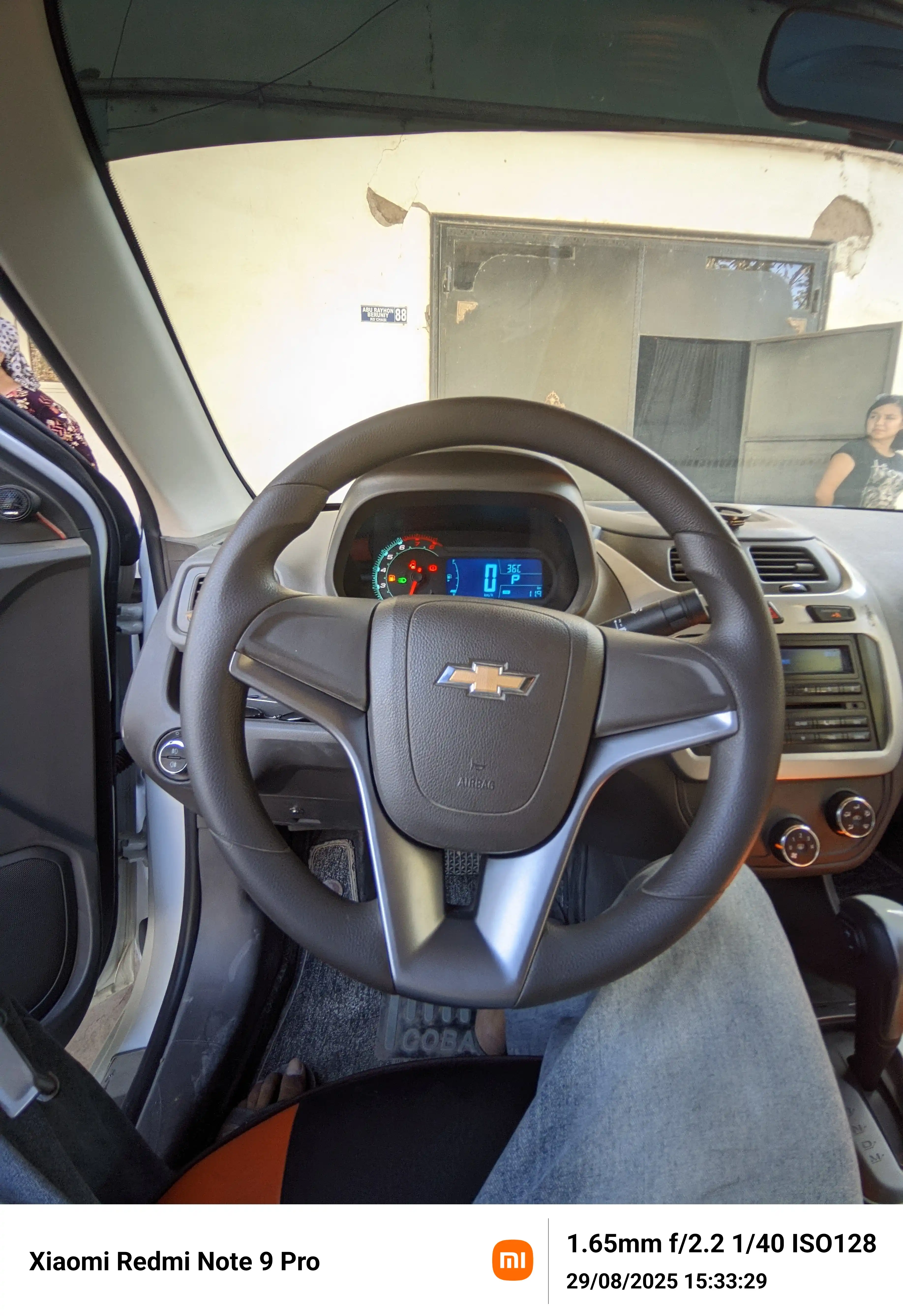 Аквапринт на руль для Chevrolet Cobalt — декоративное покрытие