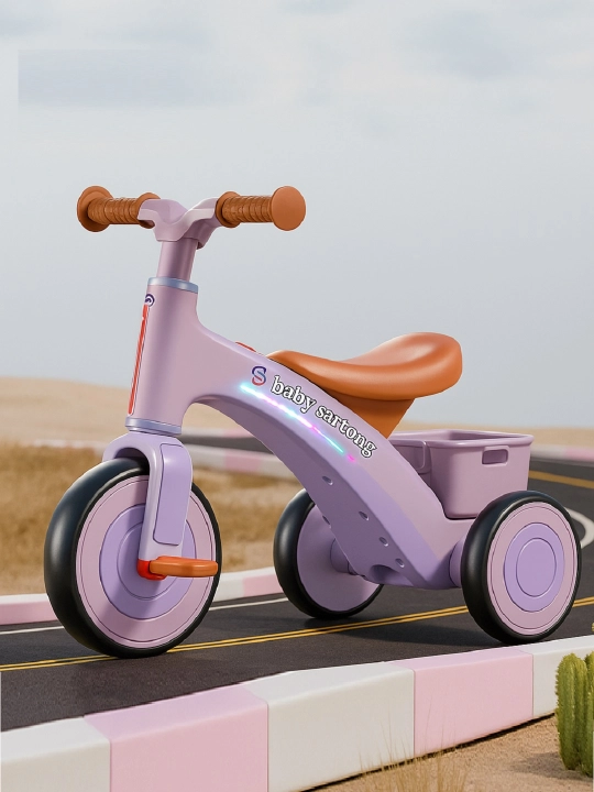 Bolalar uch g‘ildirakli velosipedi Baby Saitong – ilk sayrlar uchun quvonchli tanlov - 
