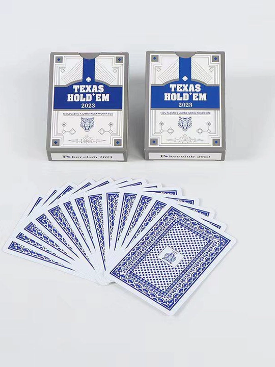 Игральные карты Poker Club, пластиковые, 54 карты